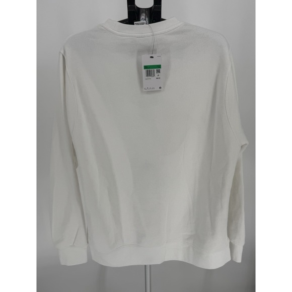 Nike‎ Crewneck Sweatshirt Classic Logo Pullover Casual White Men XL BV2662-100 - Picture 3 of 3